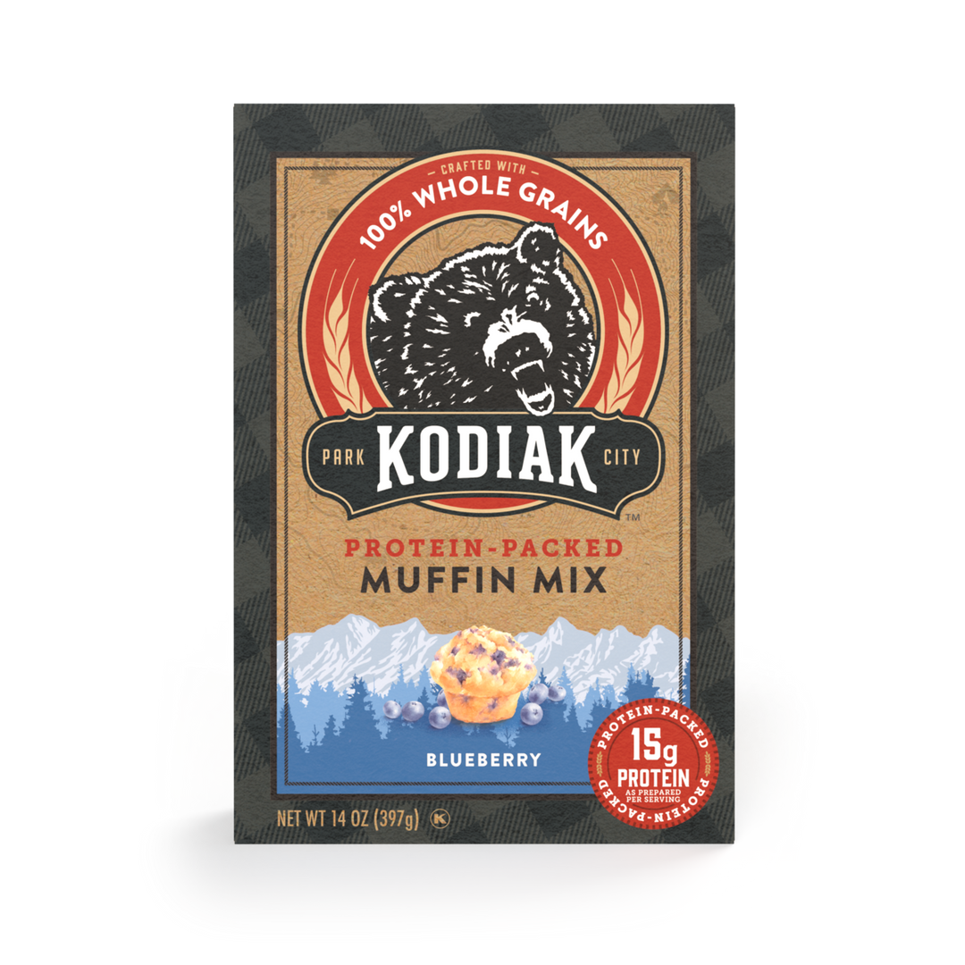 Kodiak Cakes Blueberry Muffin Mix-14 oz.-6/Case