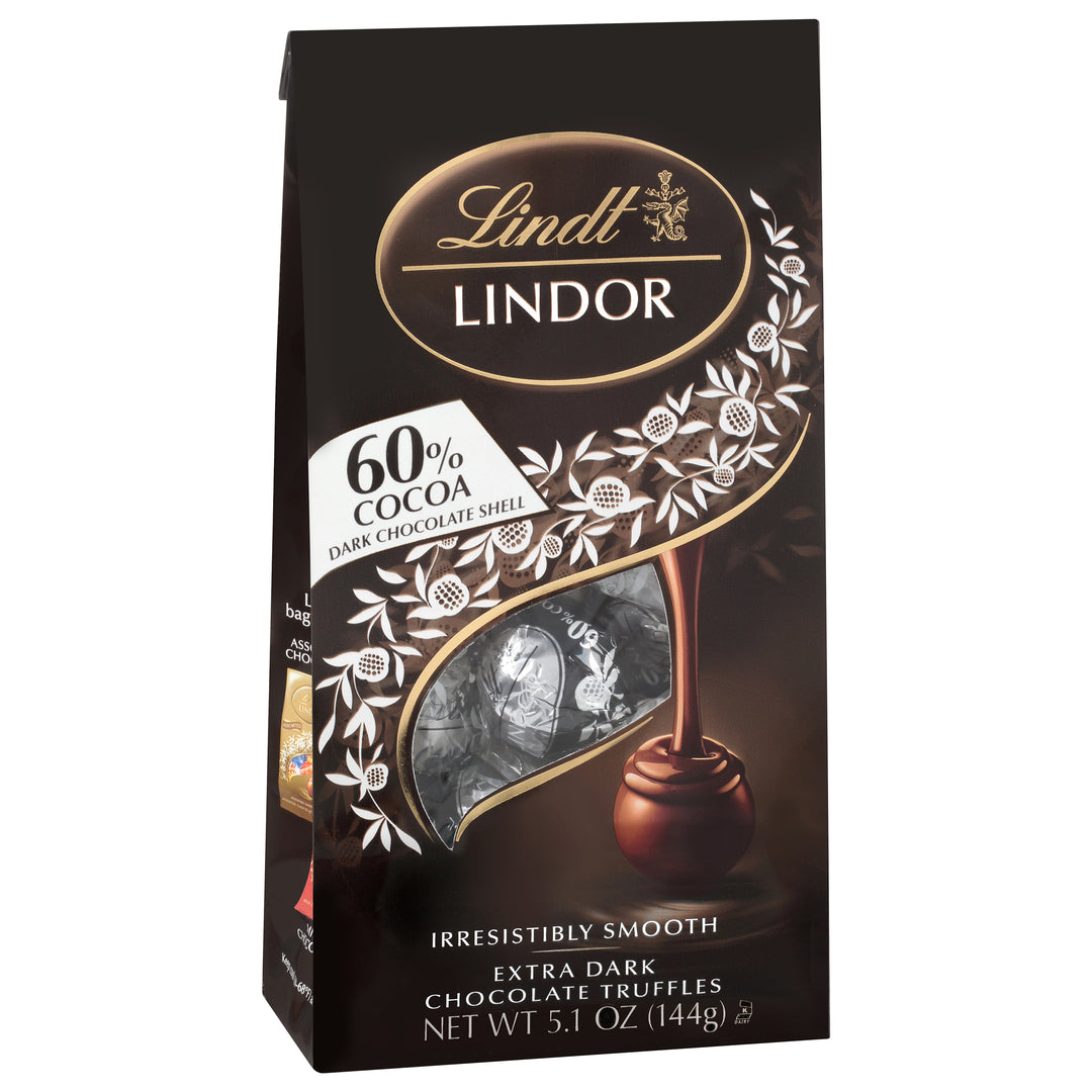 Lindt & Sprungli Lindor Extra Dark-5.1 oz.-6/Case