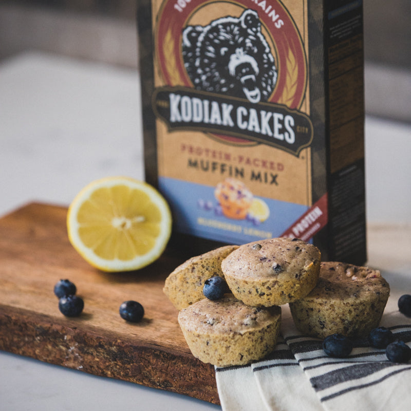 Kodiak Cakes Blueberry Lemon Muffin Mix-14 oz.-6/Case