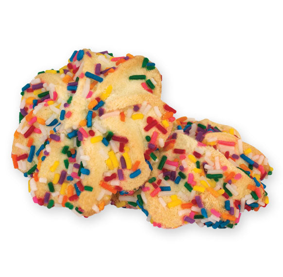 Cookies United Rainbow Sprinkles Cookie-6 lb. Bulk Box