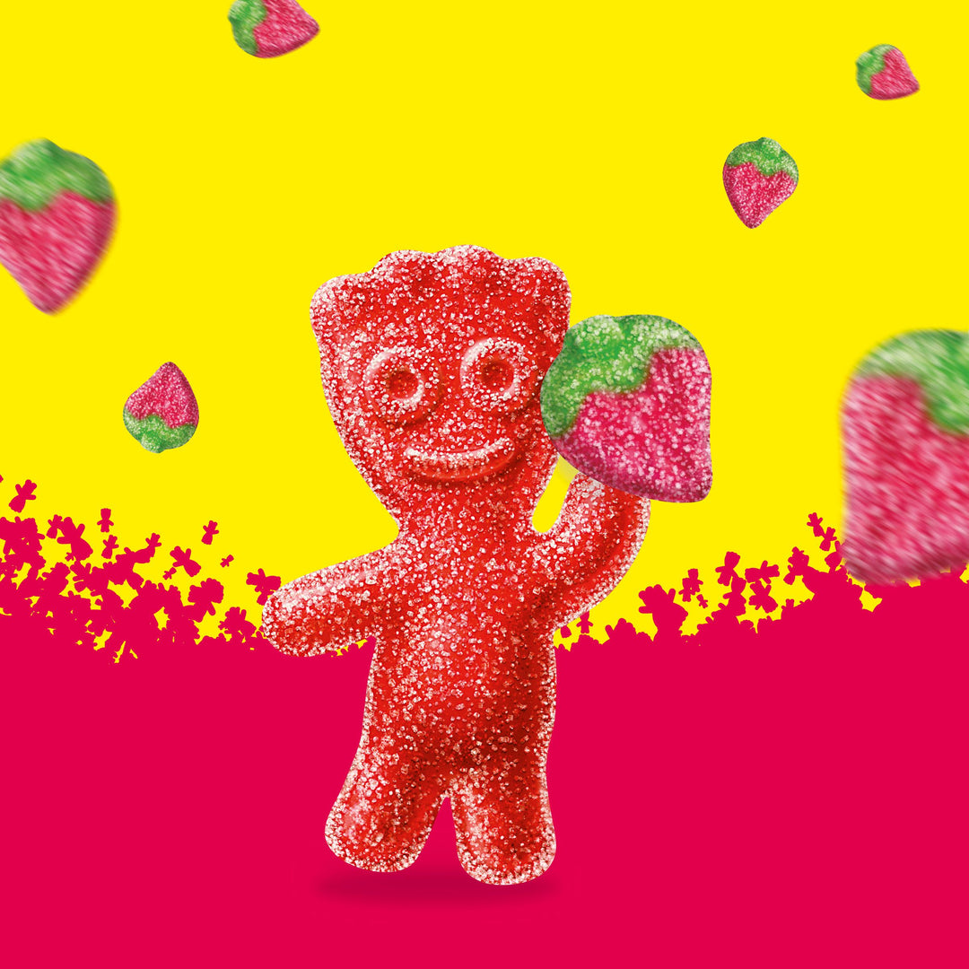 Sour Patch Kids Strawberry Gummy Candy Bag-12 oz.-12/Case