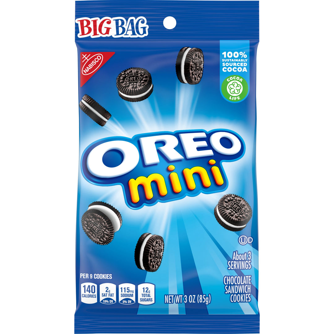 Oreo Mini Cookie Big Bag-3 oz.-36/Case