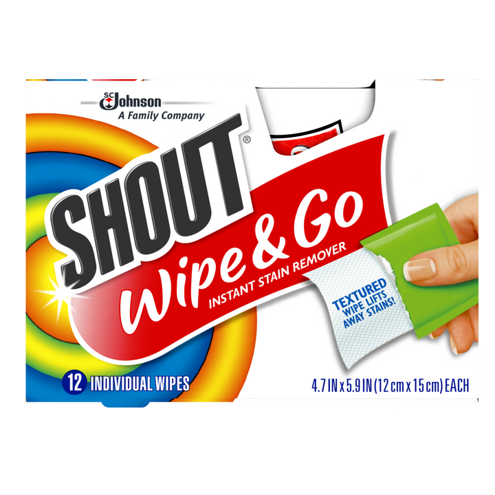 Shout Wipes 12 Count-12 Each-12/Case