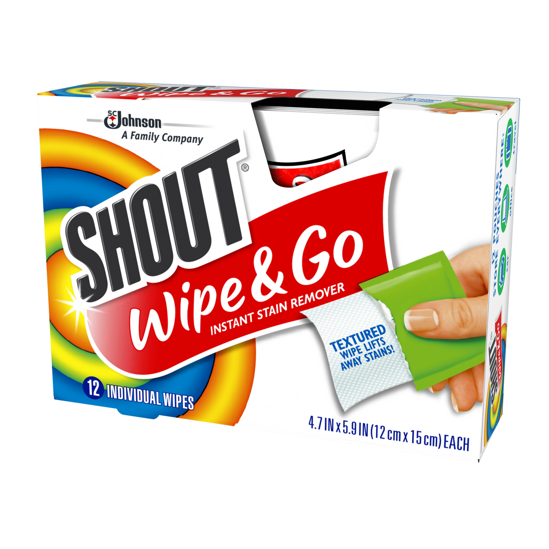 Shout Wipes 12 Count-12 Each-12/Case