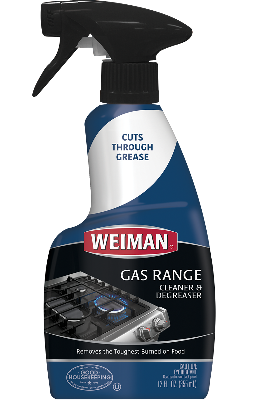 Weiman Gas Range Cleaner & Degreaser-12 fl oz.s-6/Case