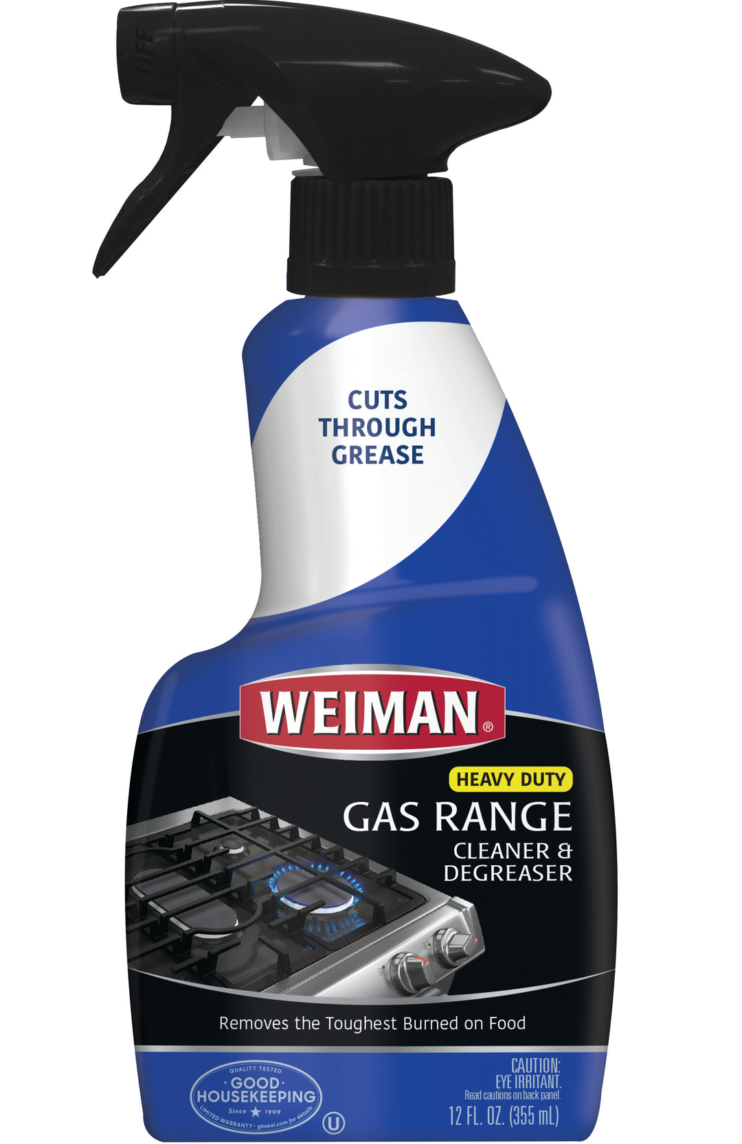 Weiman Gas Range Cleaner & Degreaser-12 fl oz.s-6/Case