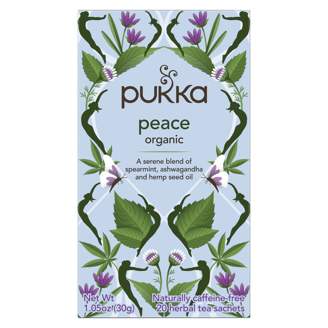Pukka Tea Bag Herbal Organic Peace-20 Count-4/Case