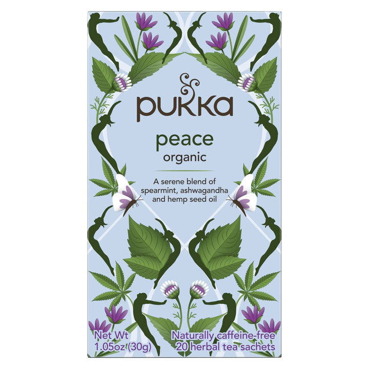 Pukka Tea Bag Herbal Organic Peace-20 Count-4/Case