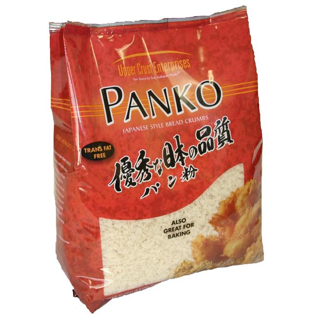 Upper Crust Enterprises Panko Large Granulated Bread Crumbs-24 oz.-6/Case