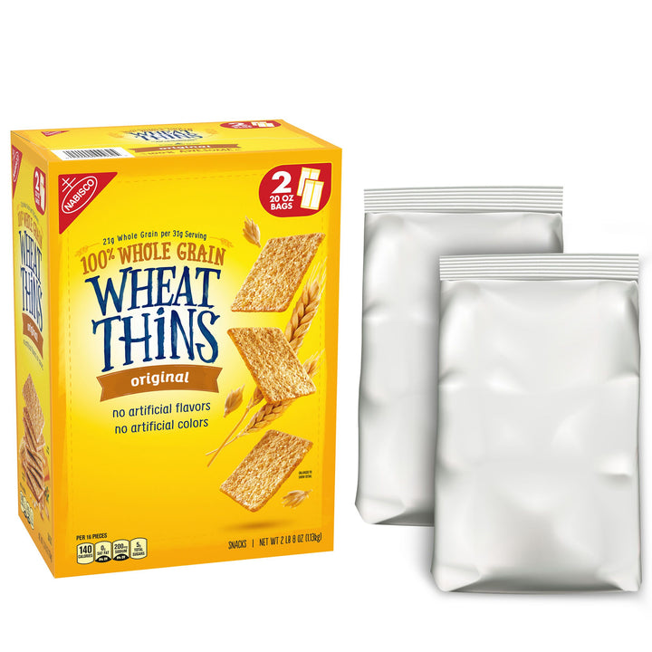 Wheat Thins Nabisco Crackers Supercarton-40 oz.-4/Case