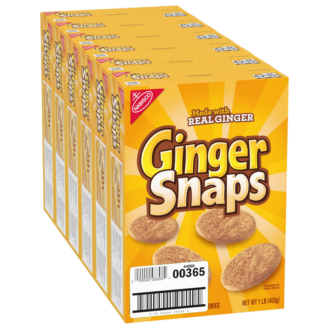 Nabisco Old Fashioned Ginger Snaps-1 lb.-6/Case