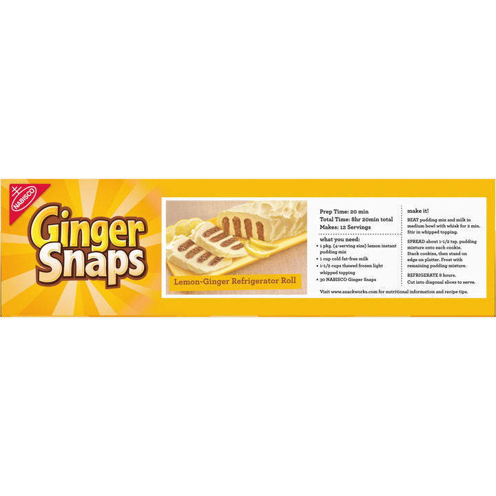 Nabisco Old Fashioned Ginger Snaps-1 lb.-6/Case