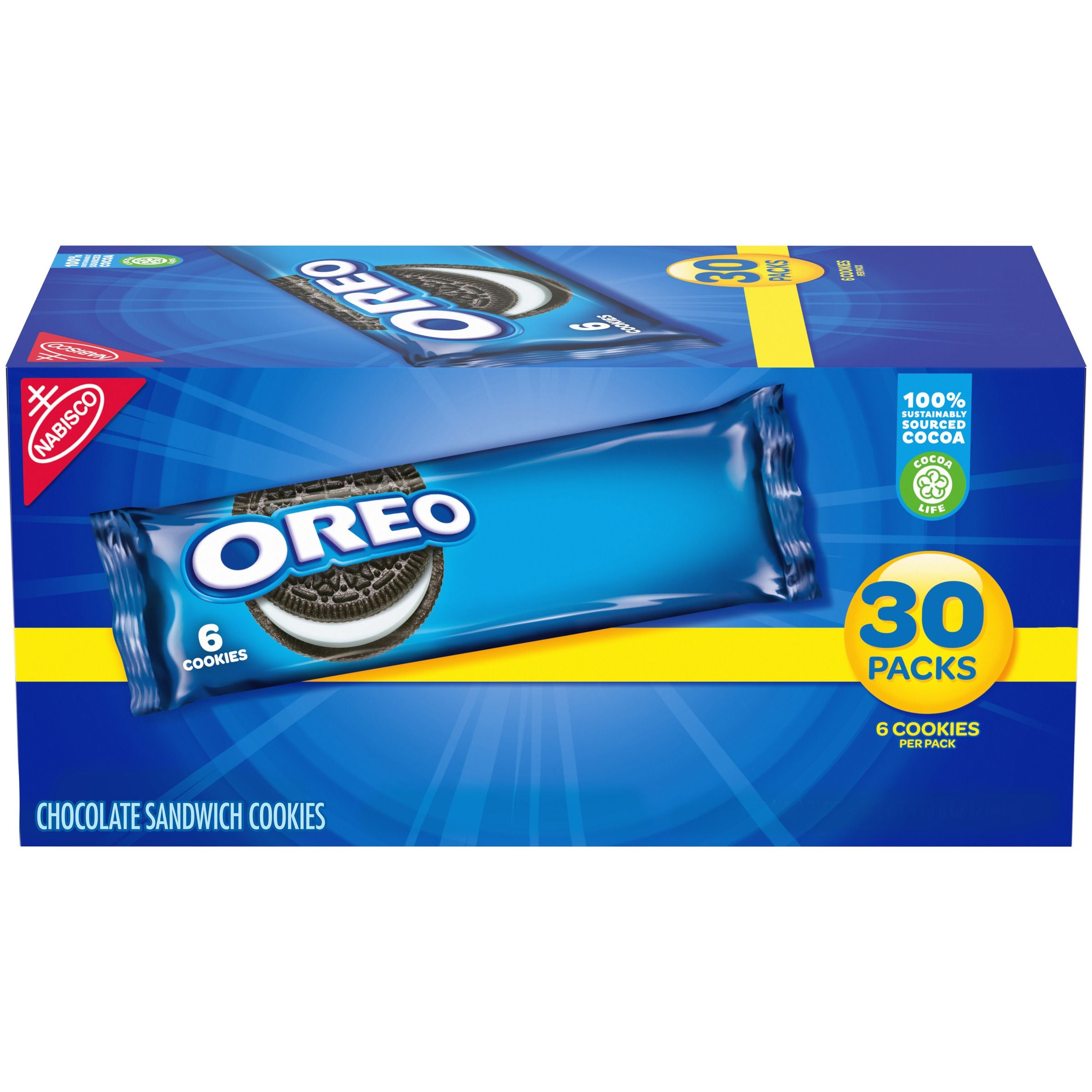 Oreo Single Serve Cookie-2.4 oz.-30/Box-4/Case MPN# 00200