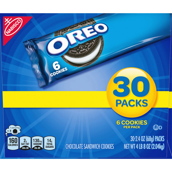 Oreo Single Serve Cookie-2.4 oz.-30/Box-4/Case