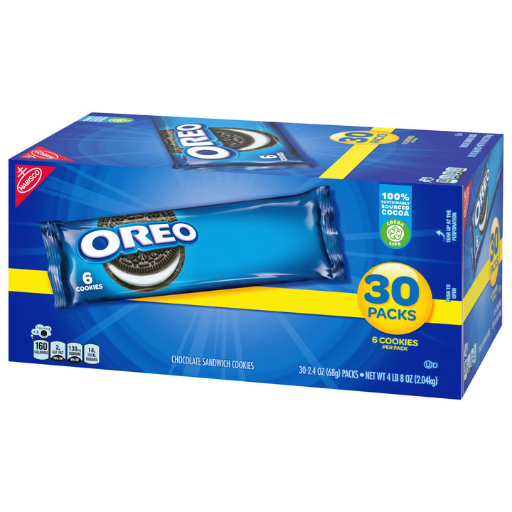 Oreo Single Serve Cookie-2.4 oz.-30/Box-4/Case