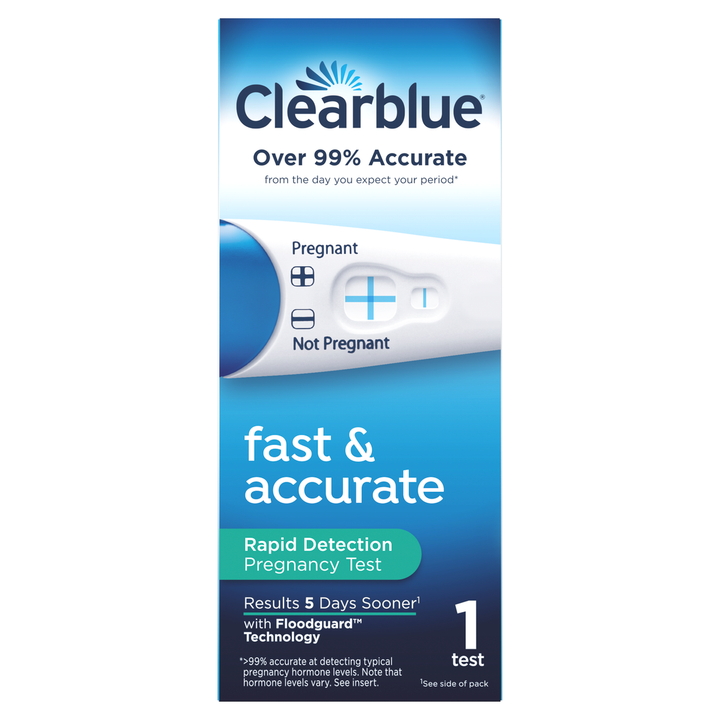 Clearblue Pregnancy Test Visual-1 Count-6/Box-4/Case