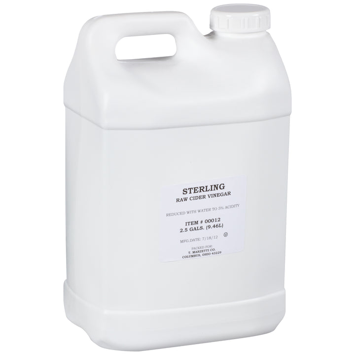 Sterling Apple Cider Vinegar Bulk-2.5 Gallon-2/Case