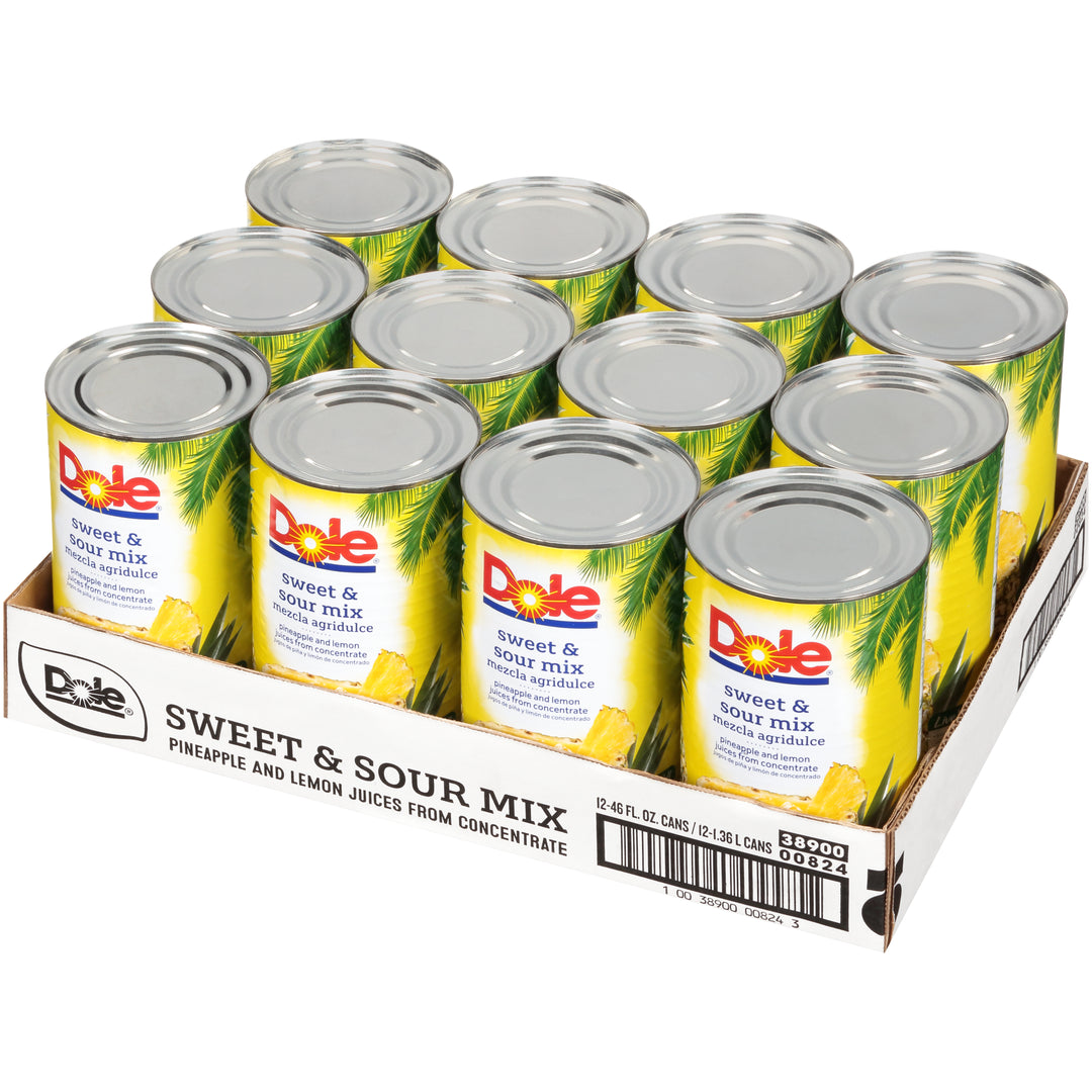 Dole Sweet & Sour Cocktail Mixer-46 oz.-12/Case