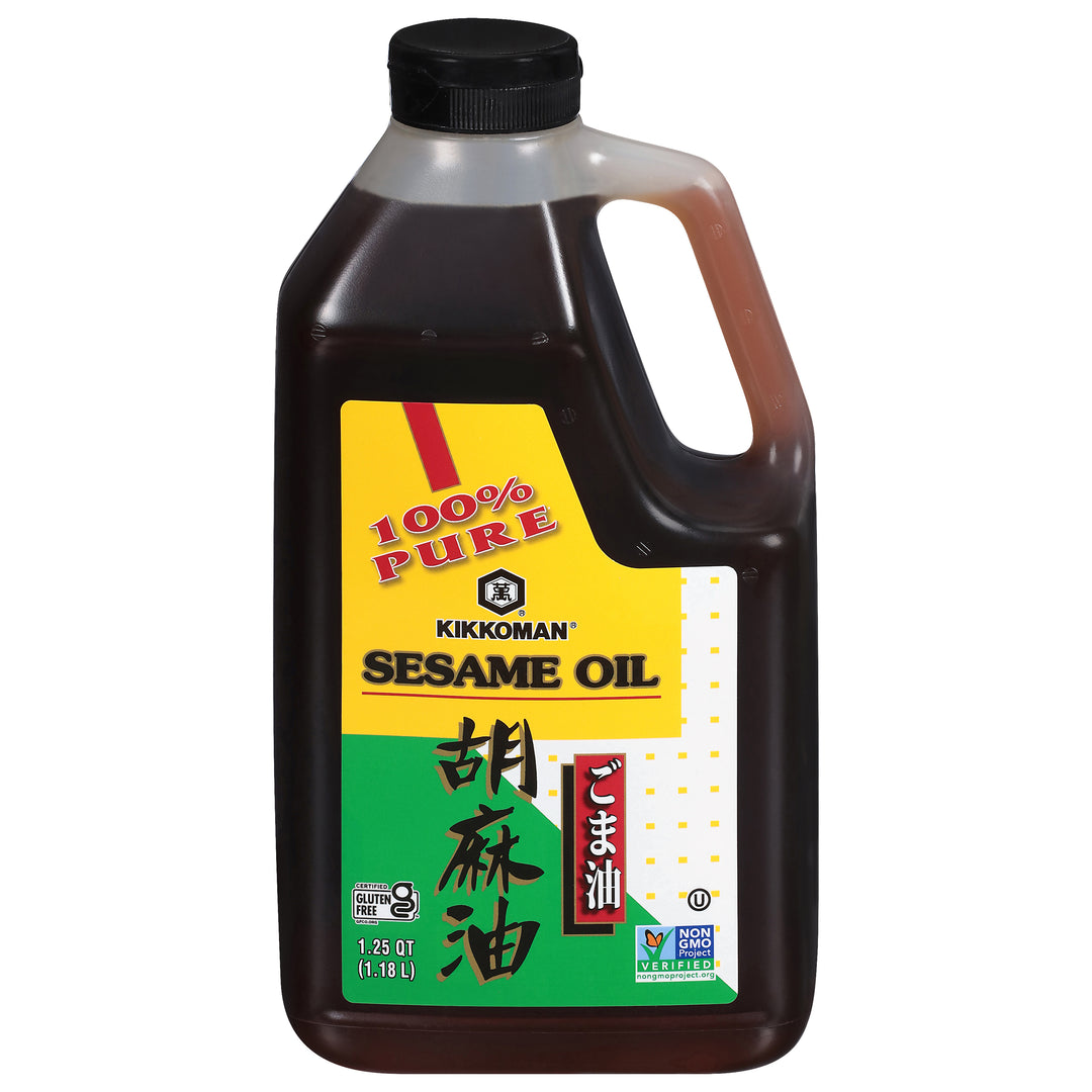 Kikkoman Non Gmo Sesame Oil 4/1.18 Lt.