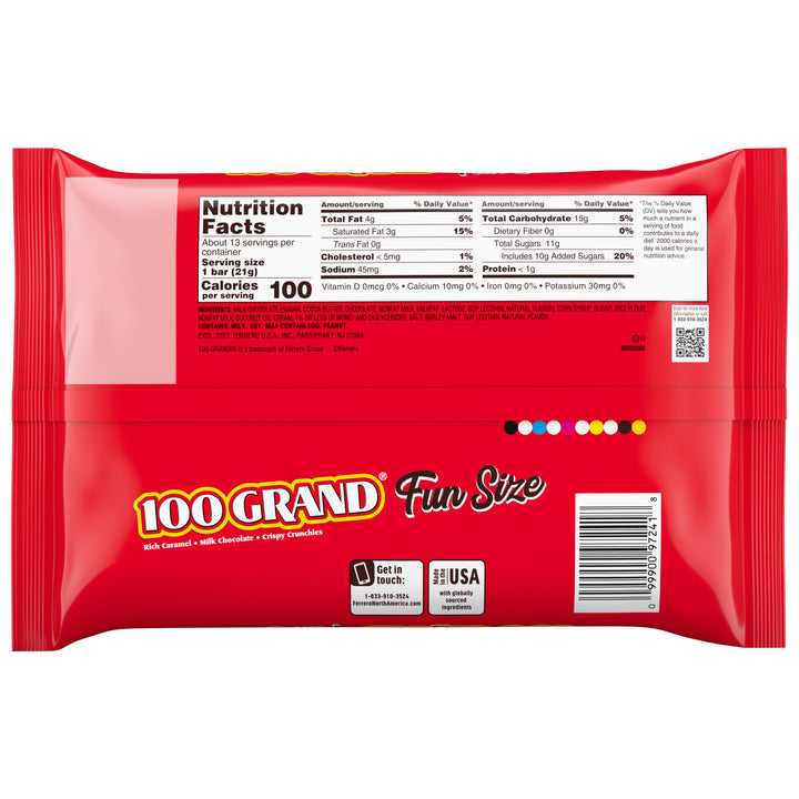 100 Grand Fun Size Lay Down Bag-10 oz.-12/Case