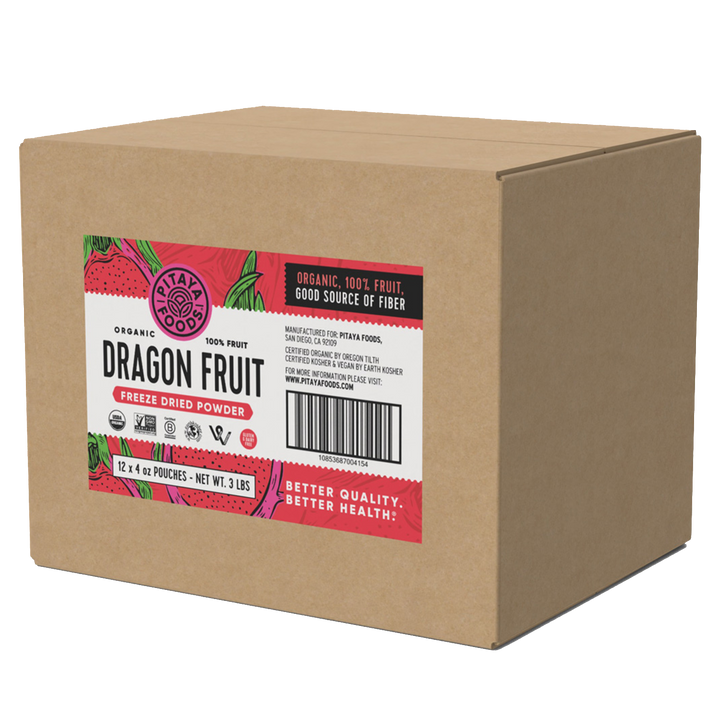 Pitaya Foods Organic Dragon Fruit Powder-4 oz.-12/Case
