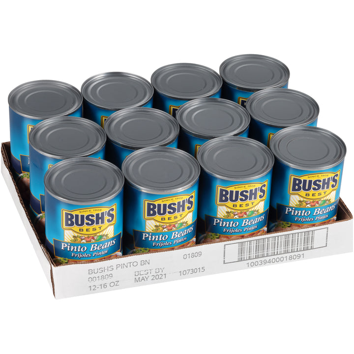 Bush's Best Pinto Beans-16 oz.-12/Case