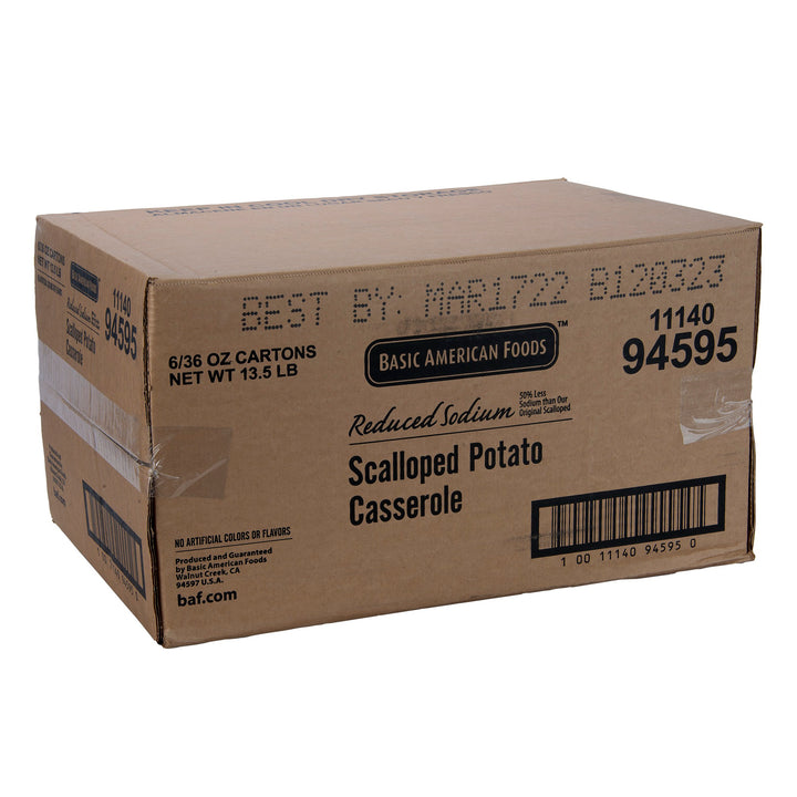 Baf Classic Casserole Reduced Sodium Scalloped Potato Casserole Kit-2.25 lb.-6/Case
