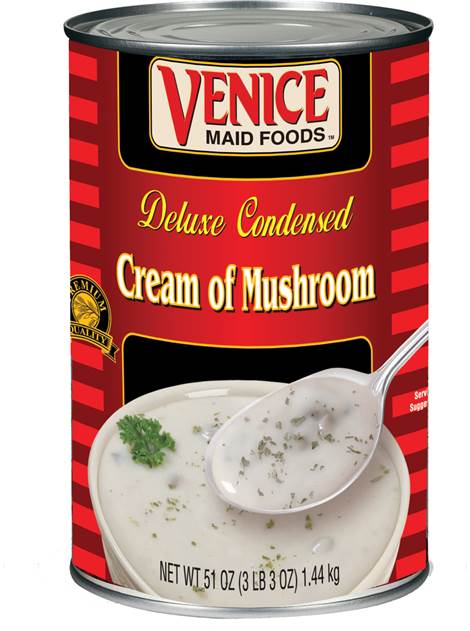 Venice Maid Venice Maid Soup Cream Of Mushroom-51 oz.-12/Case
