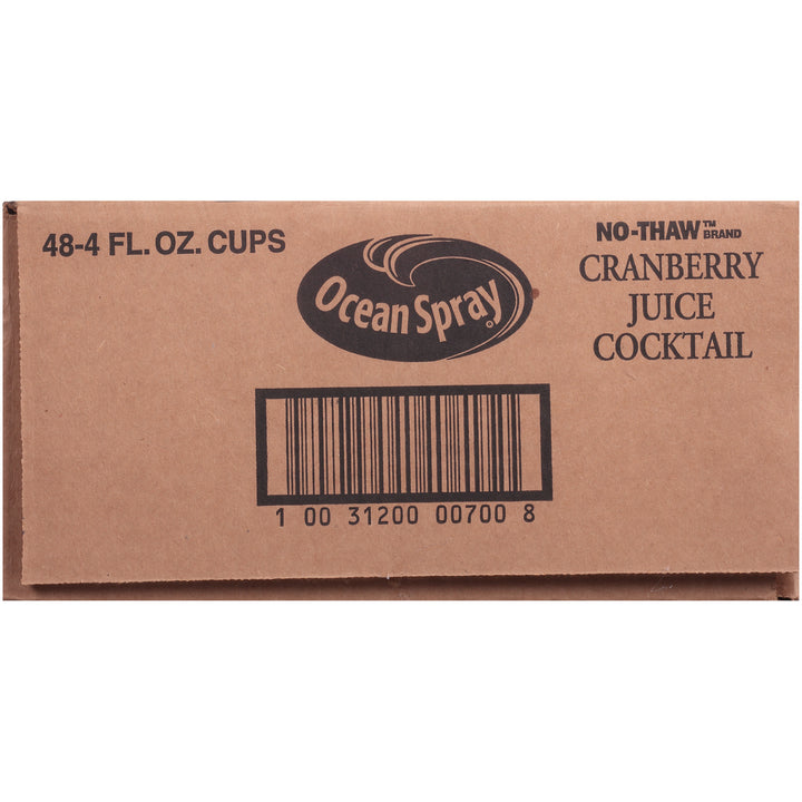 Ocean Spray Cranberry Juice Cocktail-4 fl oz.s-48/Case