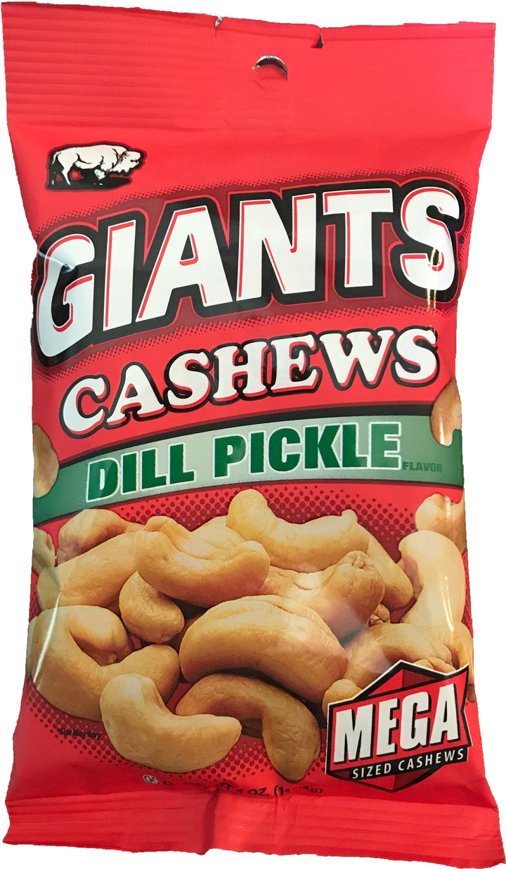 Giant Snack Giants Cashews Dill-4 oz.-8/Case