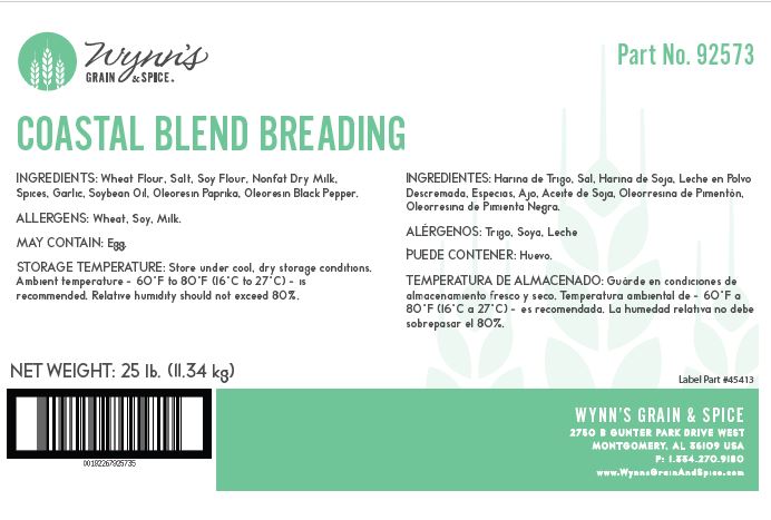 Wynn's Grain & Spice Coastal Blend Breading 1/25 Lb.