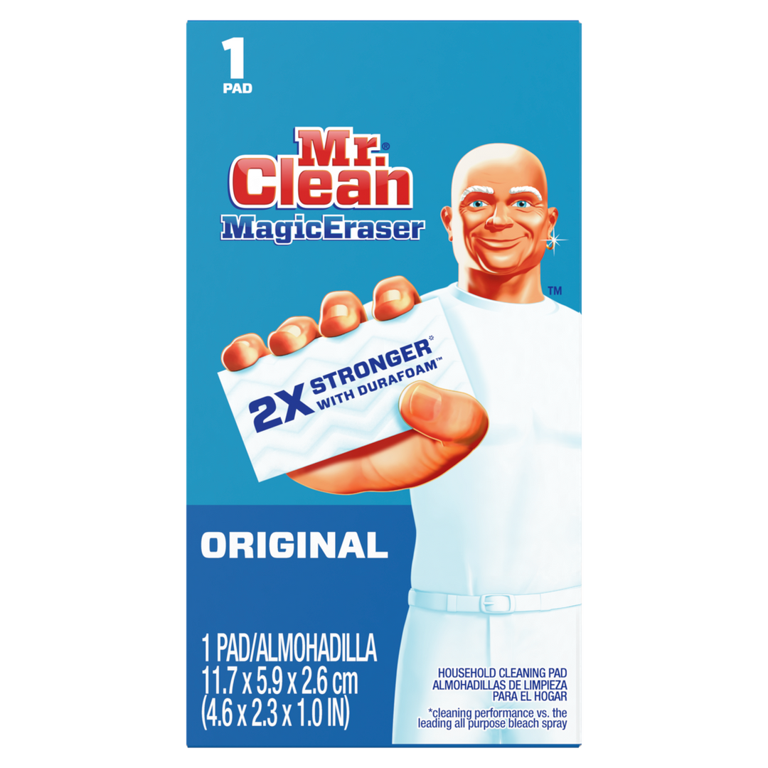 Mr. Clean 2X Strong With Durafoam Original Magic Eraser-1 Count-24/Case