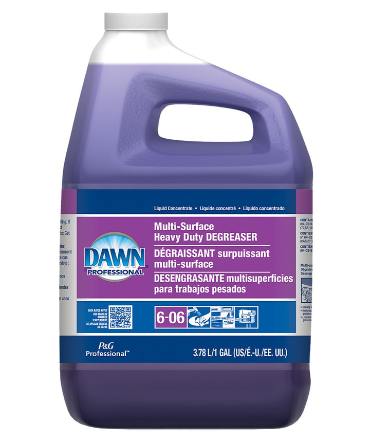 Dawn Professional Multi-Surface Heavy Duty Degreaser Concentrate Closed Loop-1 Gallon-2/Case