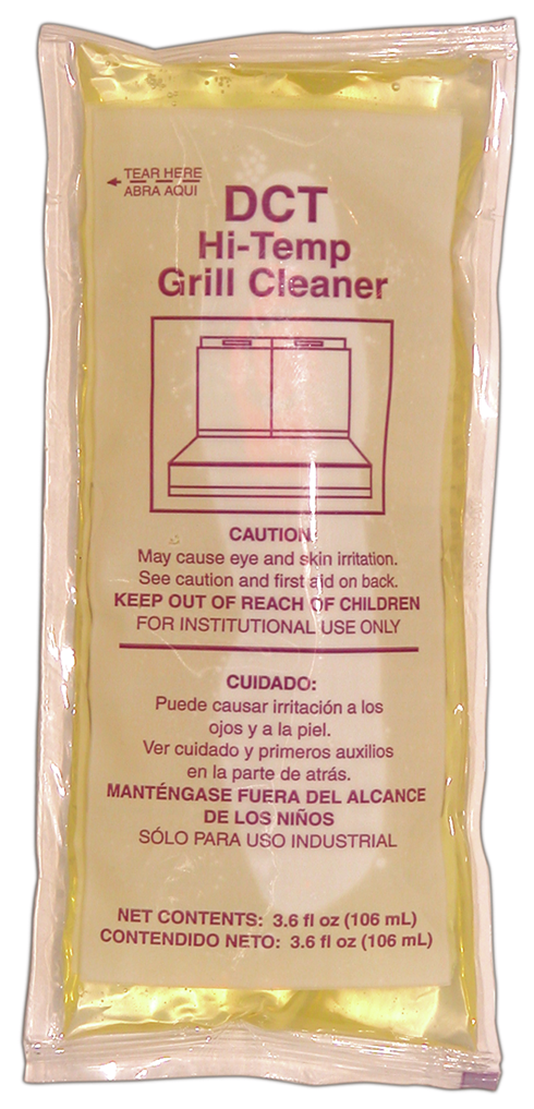 Diversified Chemical Hi-Temp Grill Cleaner Packets Ready-To-Use-3.6 oz.-92/Case