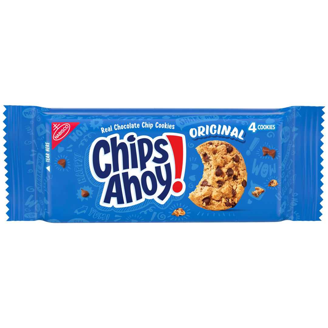 Chips Ahoy Single Serve Cookies-1.55 oz.-12/Box-4/Case