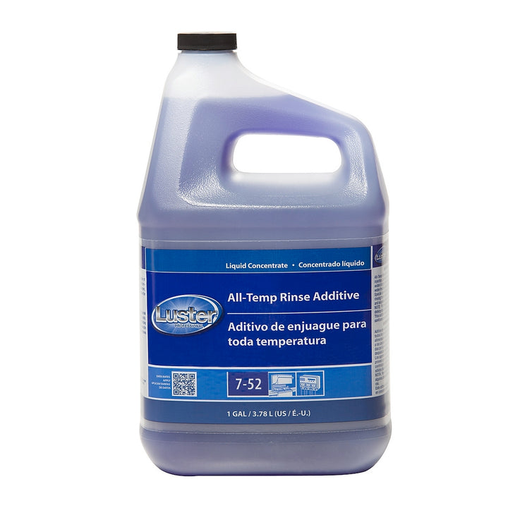 Luster Professional All Temp Rinse Aid Concentrate Closed Loop-1 Gallon-4/Case