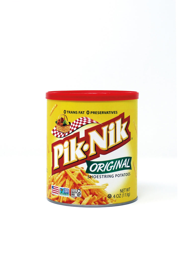 Pik-Nik Original Shoestring Potatoes Tray-4 oz.-12/Case