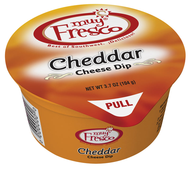 Afp Muy Fresco Cheddar Cheese Sauce Cup-0.23 lb.-30/Case