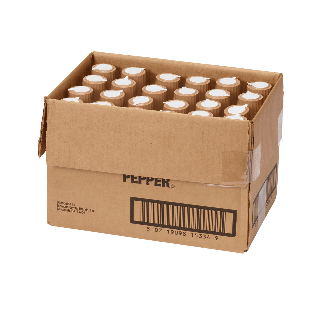 Diamond Crystal Pepper Shaker Toast-1.5 oz.-48/Case