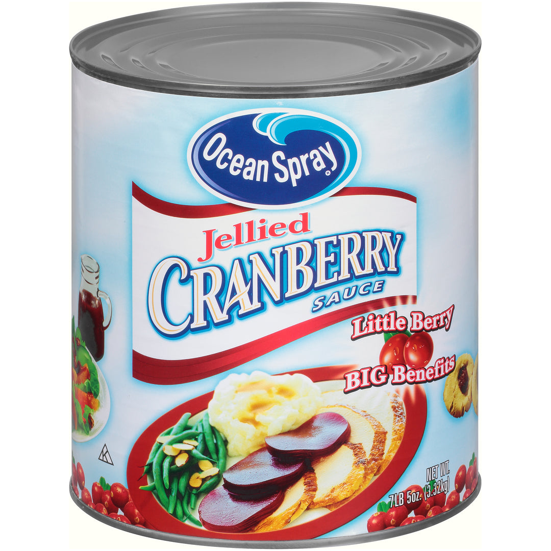 Ocean Spray Jellied Cranberry Sauce-117 oz.-6/Case