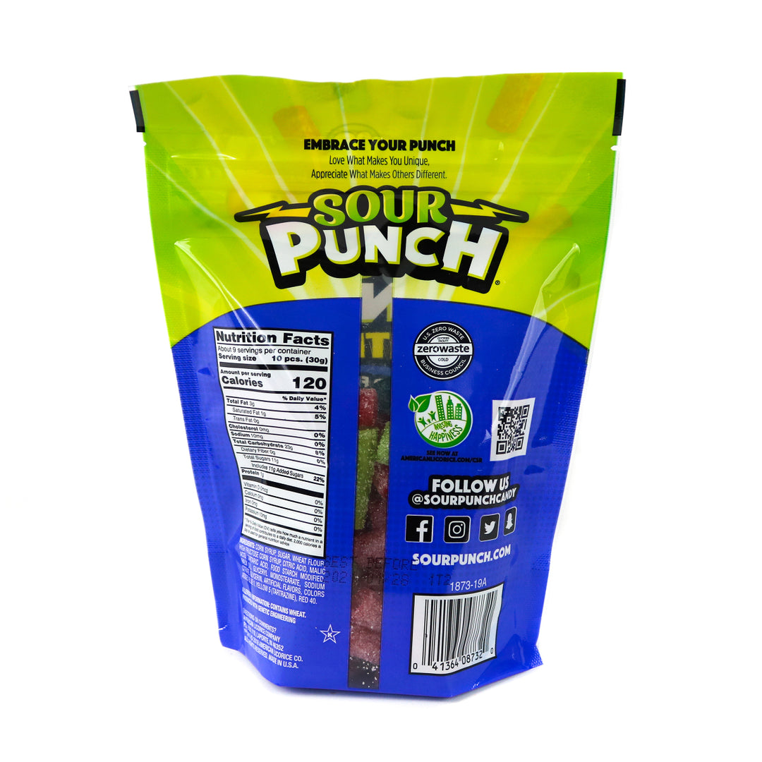 Sour Punch Assorted Bites-9 oz.-12/Case