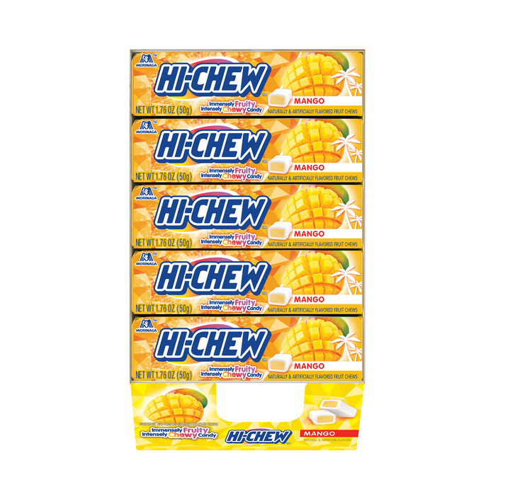 Hi-Chew Mango Stick Master Case-1.76 oz.-15/Box-12/Case