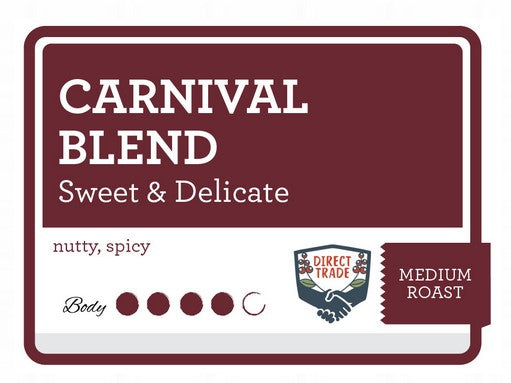 Pj's Coffee Of New Orleans Carnival Blend Ground Coffee-12 oz.-6/Case