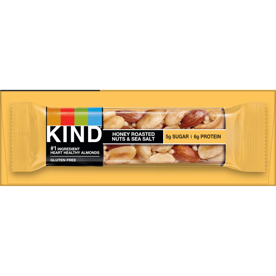 Kind Snacks Honey Roasted Nuts & Sea Salt Bar-1.4 oz.-12/Box-6/Case