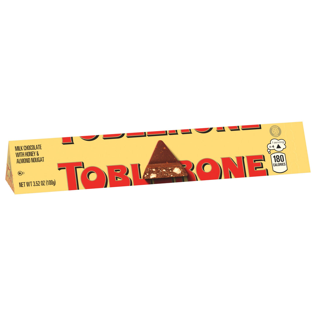 Toblerone Candy Chocolate Bar Milk Chocolate-3.52 oz.-20/Box-4/Case
