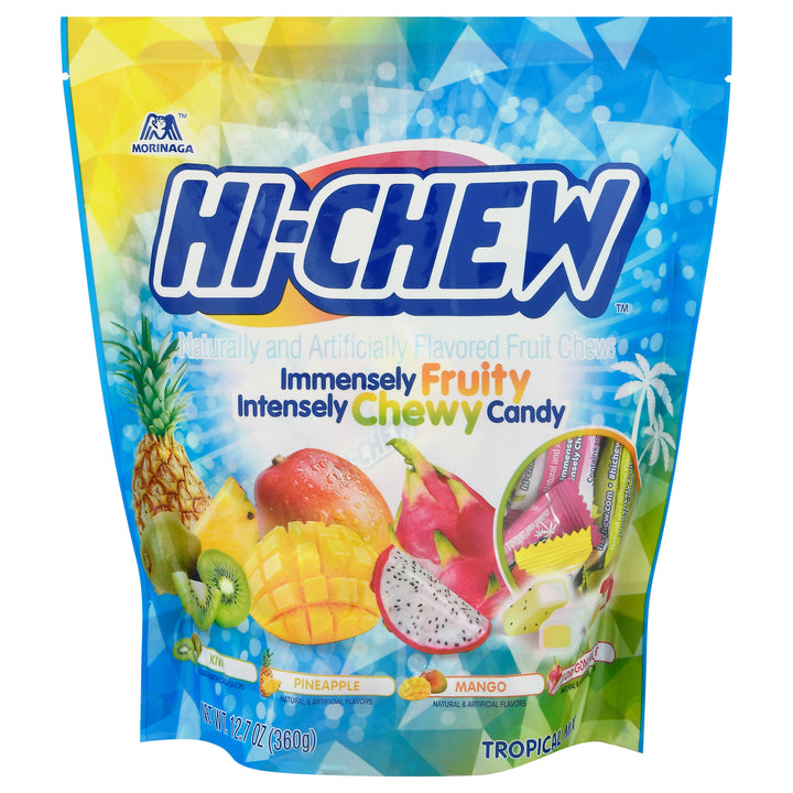 Hi-Chew Tropical Mix Candy Bag-12.7 oz.-4/Case