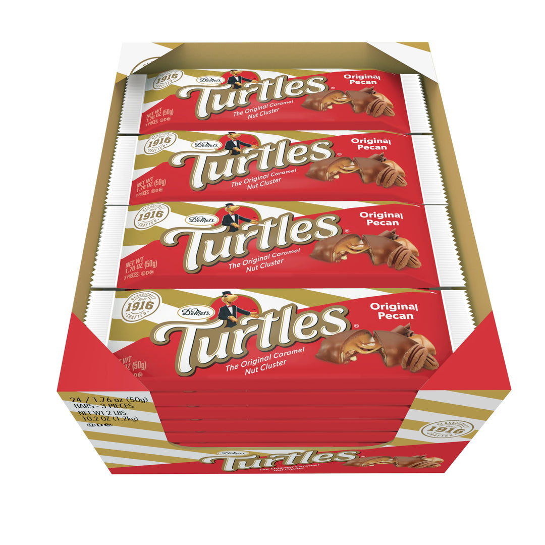 Turtles King Size Original Pecan Candy Bar-1.76 oz.-24/Box-6/Case