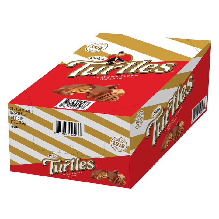 Turtles King Size Original Pecan Candy Bar-1.76 oz.-24/Box-6/Case