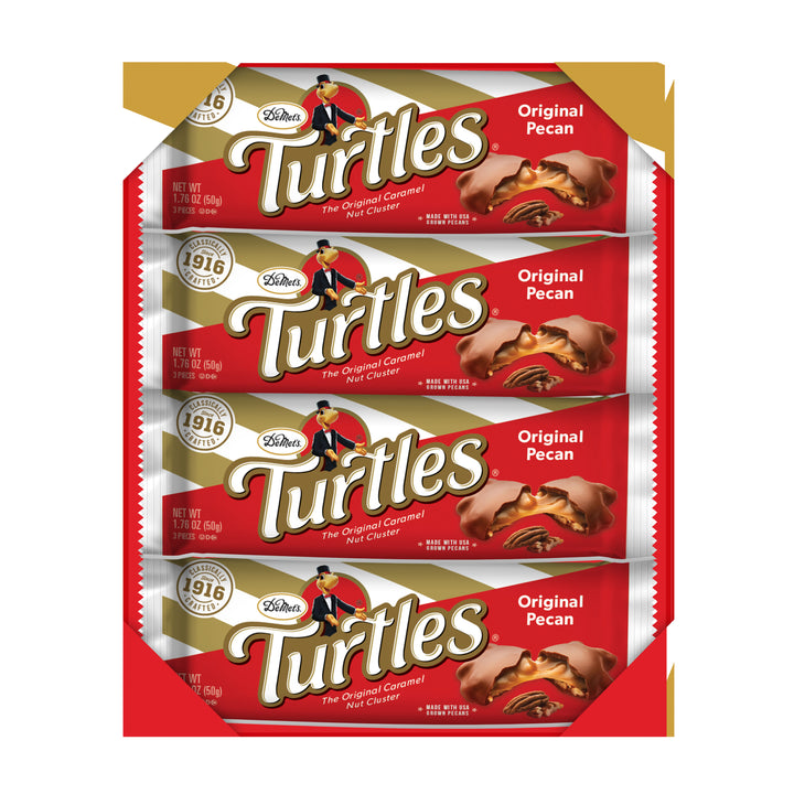 Turtles King Size Original Pecan Candy Bar-1.76 oz.-24/Box-6/Case