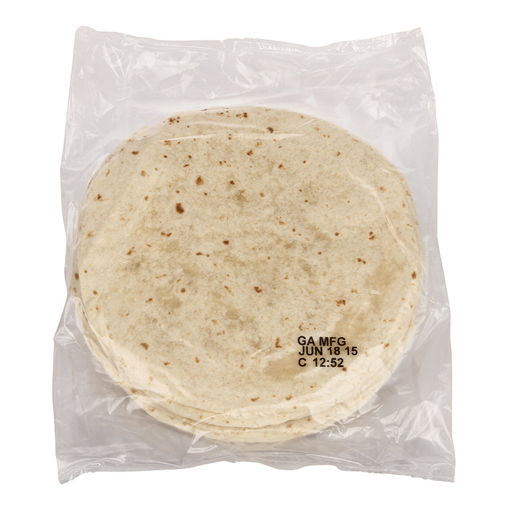 Mission Foods 8 Inch Heat Pressed Flour Tortillas-12 Count-24/Case